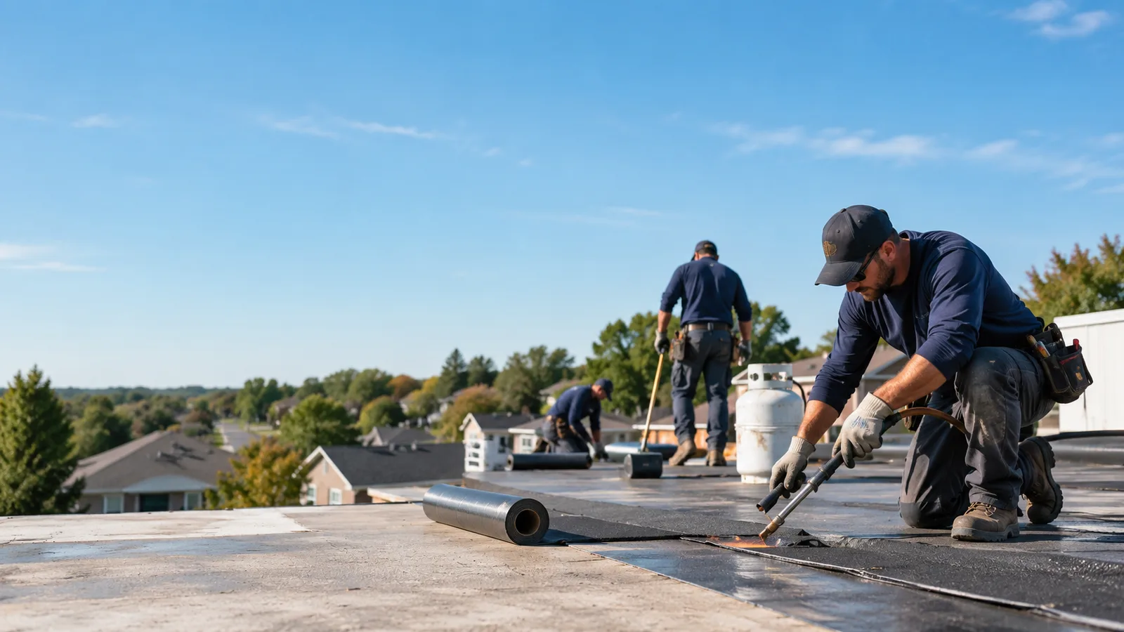 Flat Roof Leak Repair providers in Aston, PA